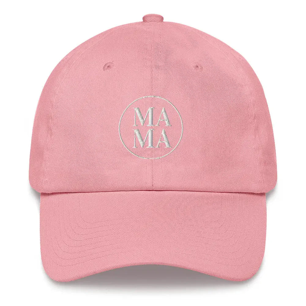 Circle Mama Dad Hat - Pink