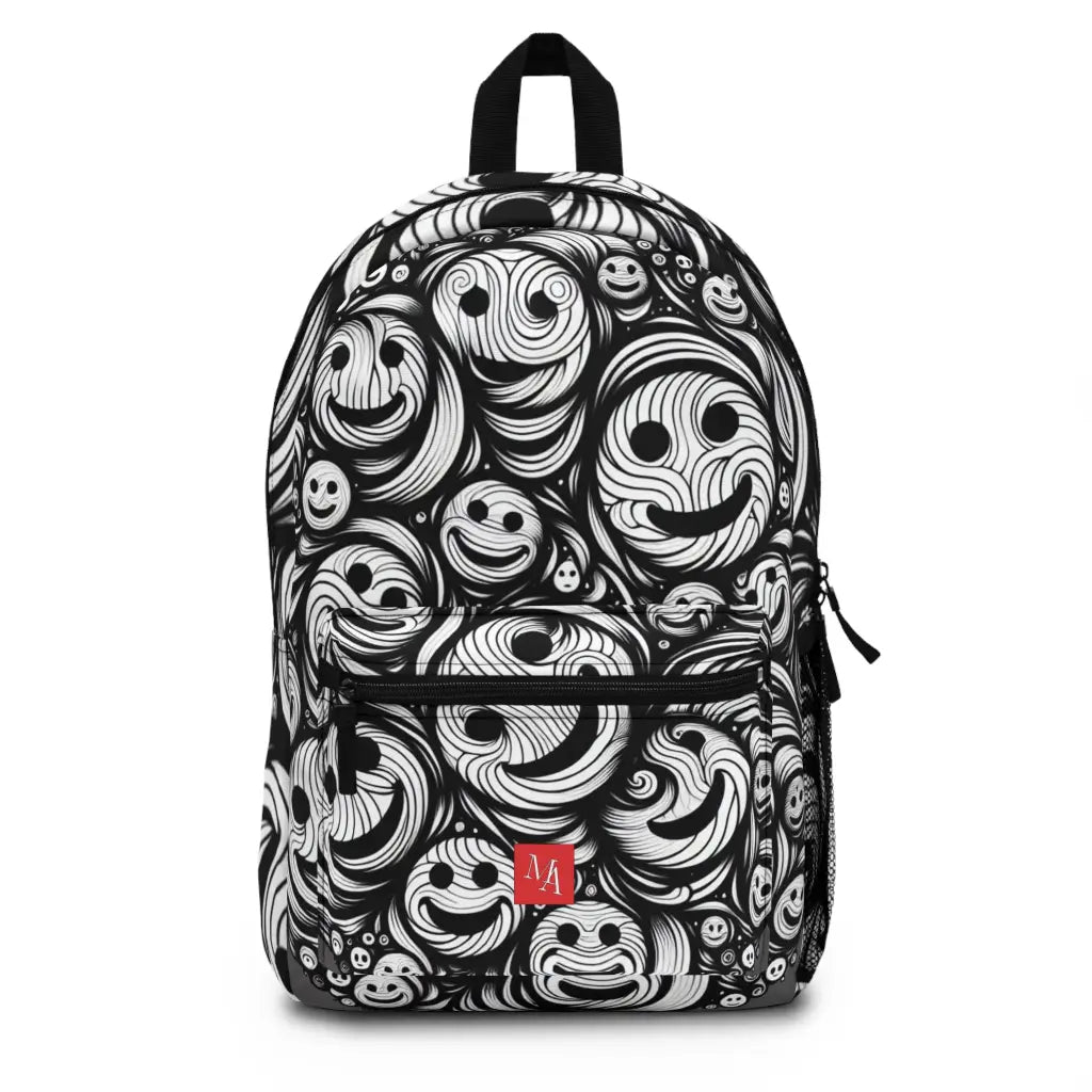 Circle of Joyful Faces Backpack One size Bags