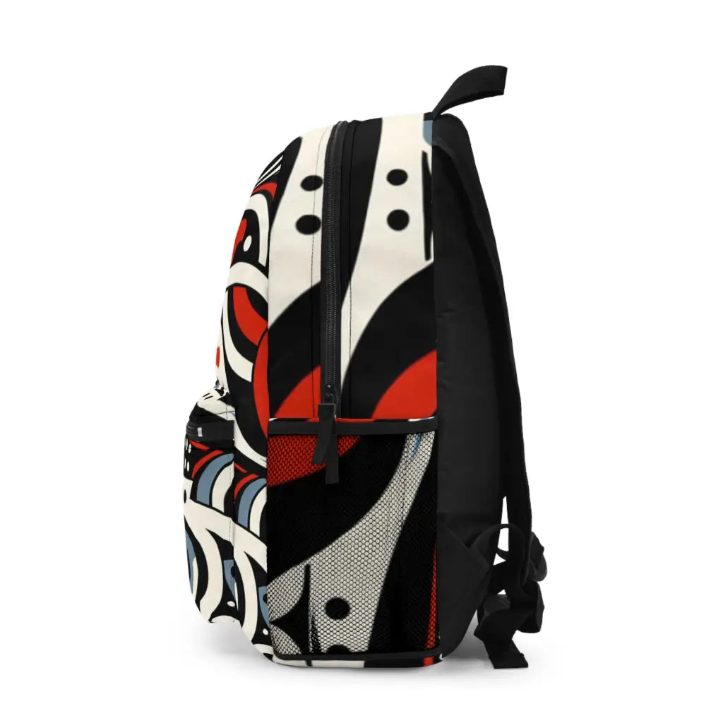 Circles and Curves in Motion Backpack One size Bags