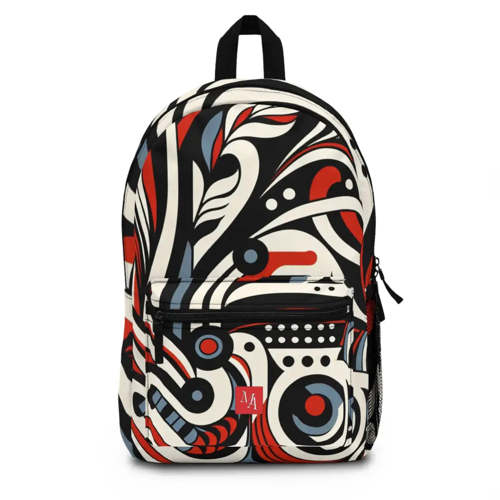 Circles and Curves in Motion Backpack One size Bags