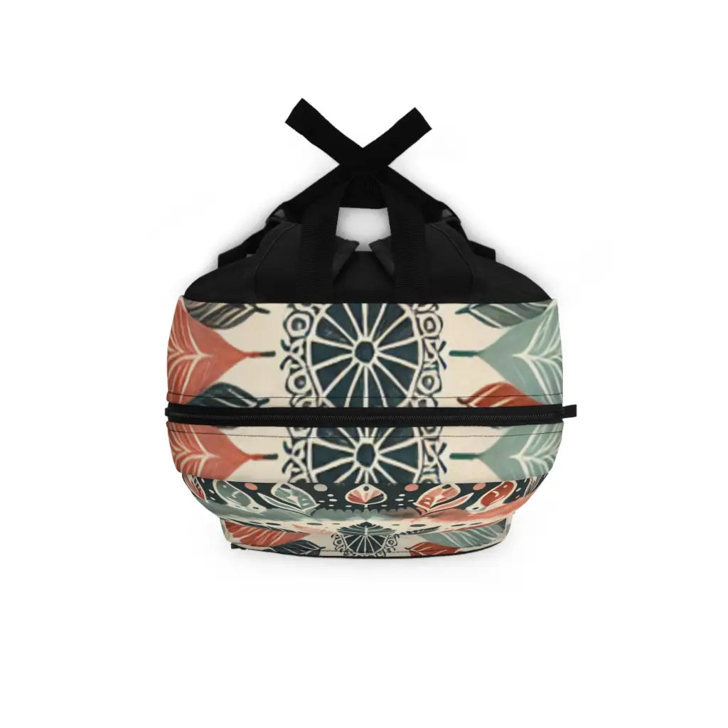 Circular Array of Botanical Patterns - Backpack - One size