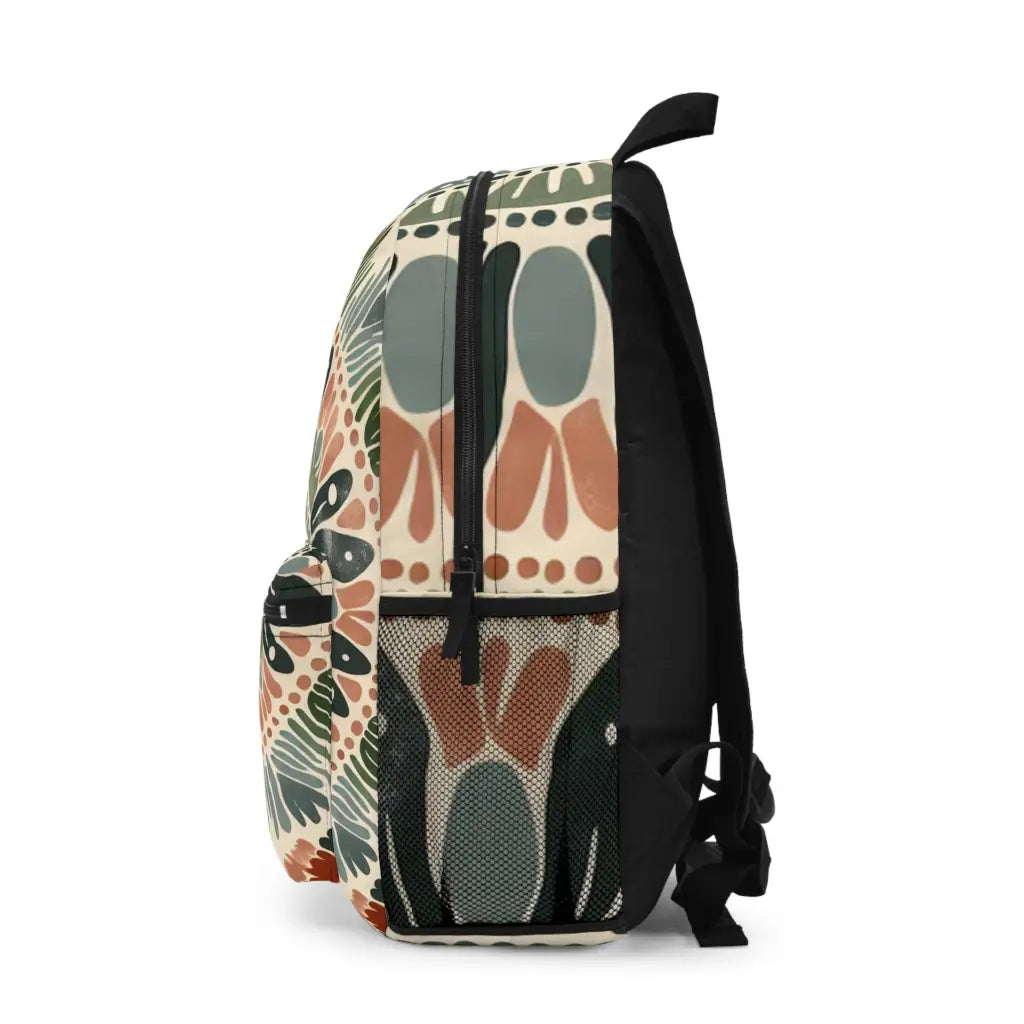 Circular Array of Earth Tones - Backpack - One size - Bags