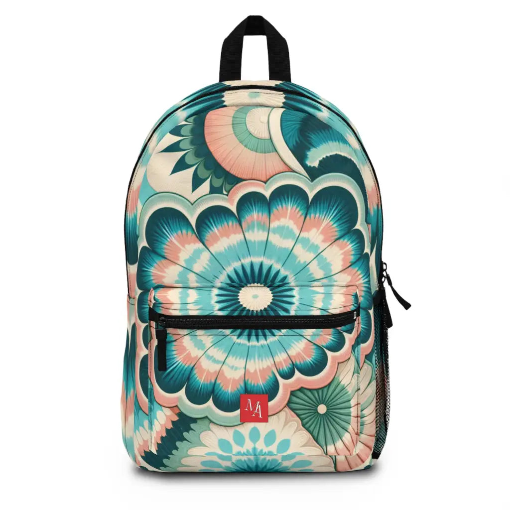 Circular Array of Pastel Patterns - Backpack - One size