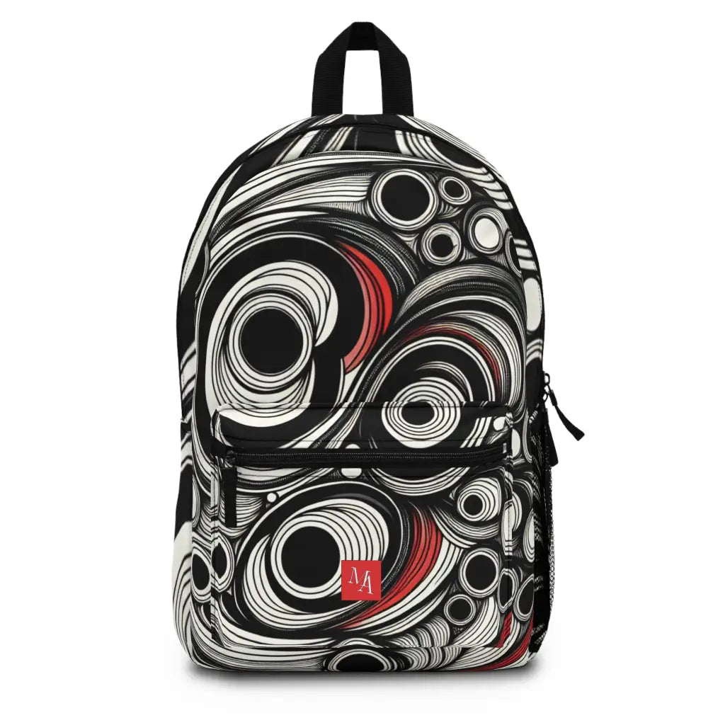 Circular Dimensions of the Mind Backpack One size Bags