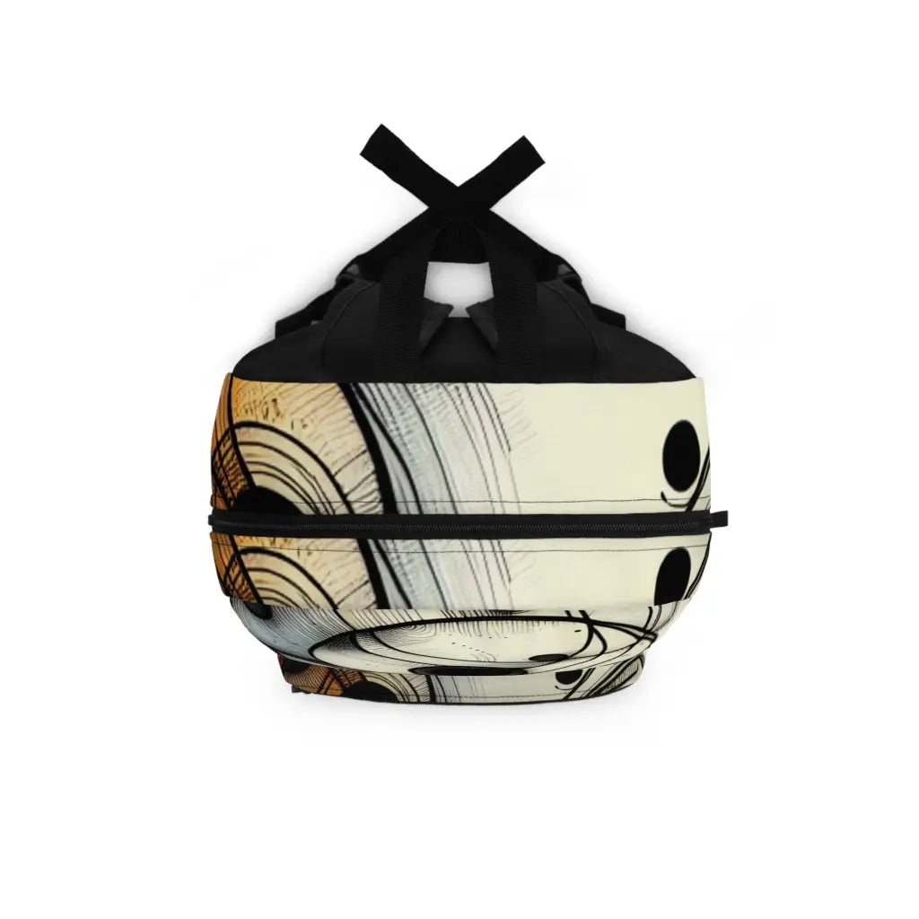 Circular Intrigue Backpack One size Bags