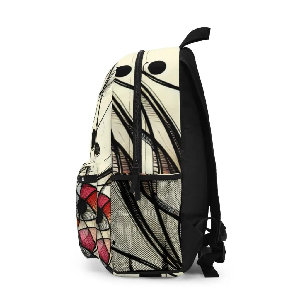Circular Intrigue Backpack One size Bags