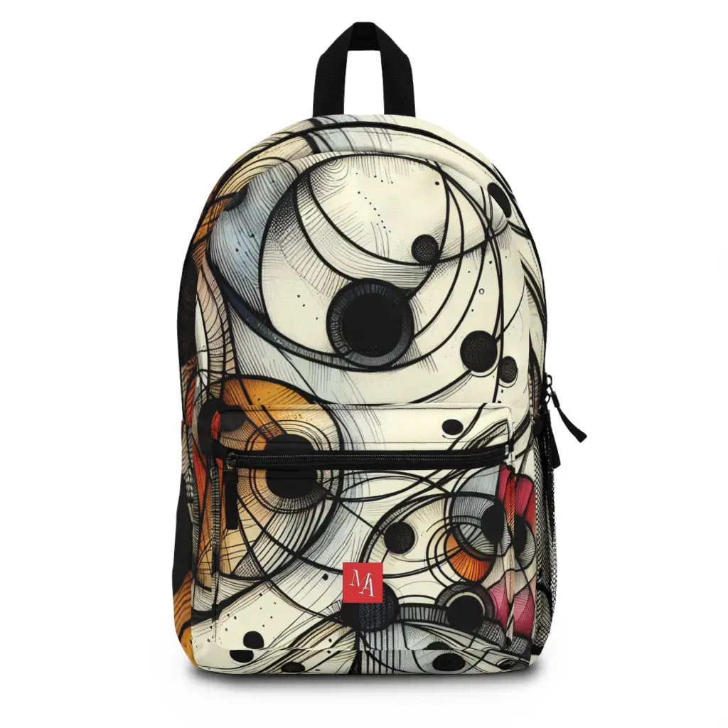 Circular Intrigue Backpack One size Bags