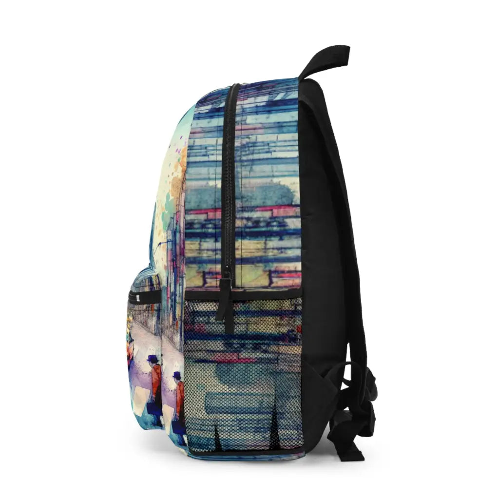 City Crossing in Watercolors Backpack One size Bags