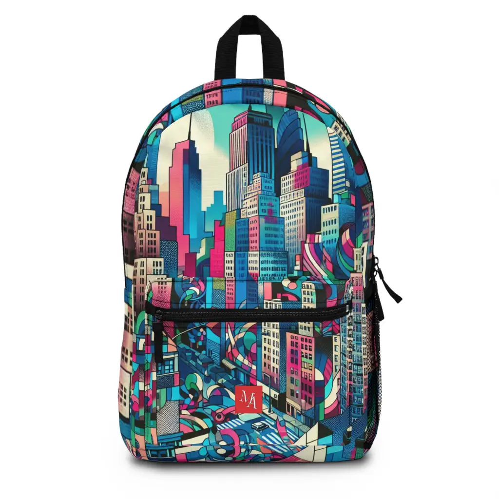 City Kaleidoscope Symphony Backpack One size Bags