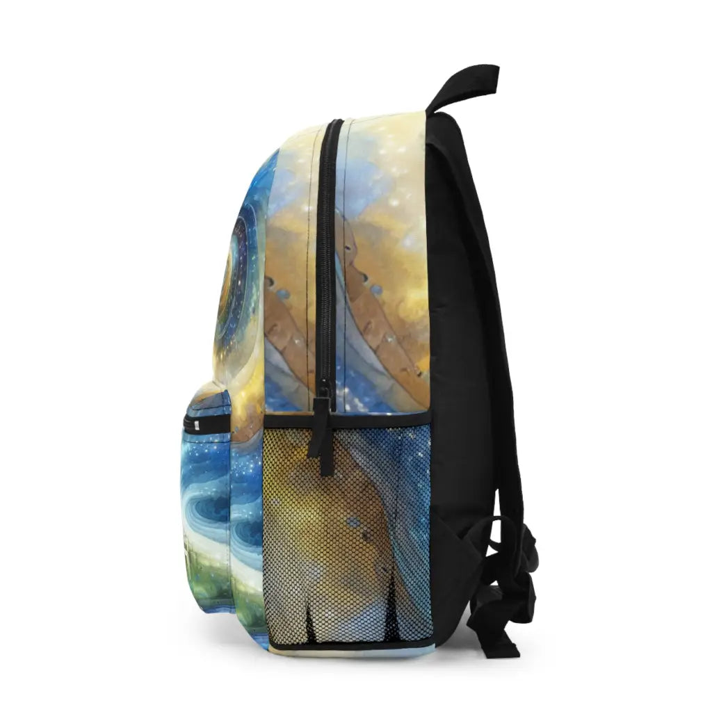 City of Spirals and Starlight Backpack One size Bags