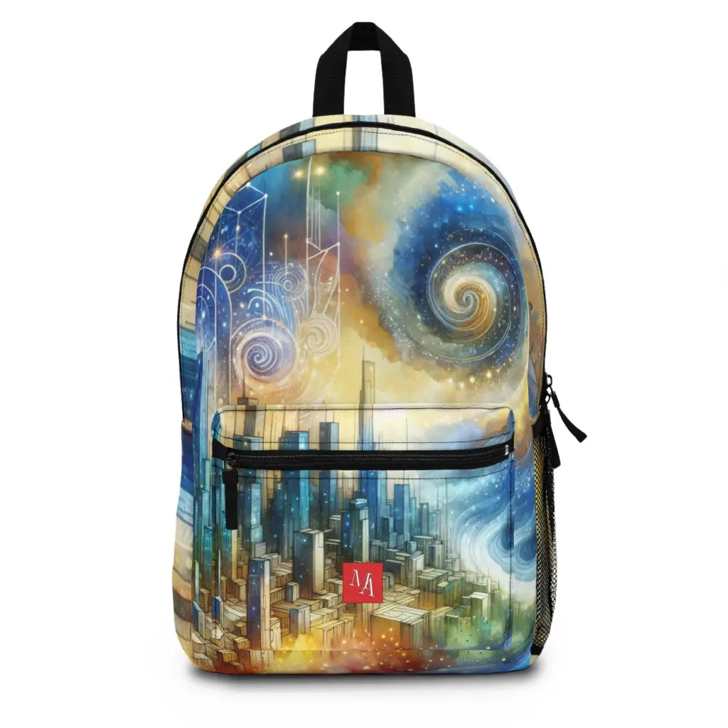 City of Spirals and Starlight Backpack One size Bags
