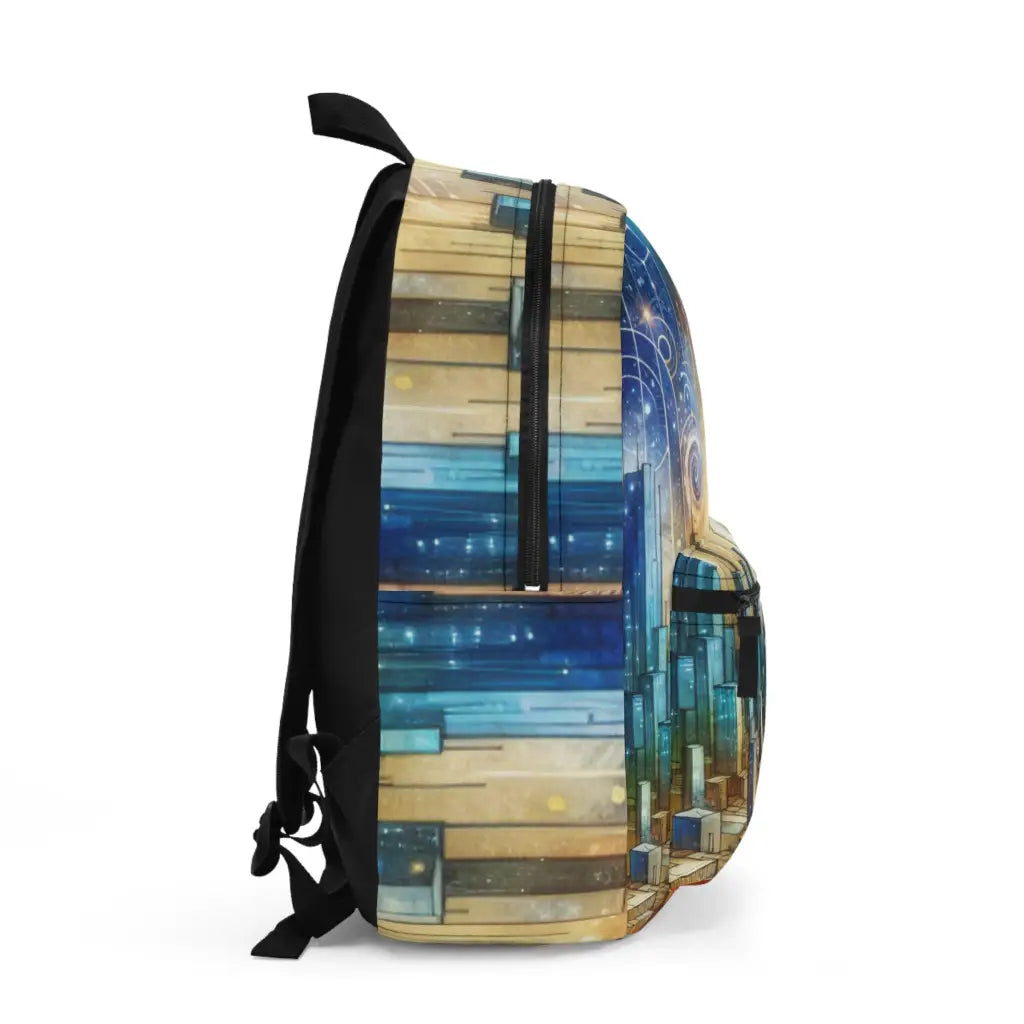 City of Spirals and Starlight Backpack One size Bags