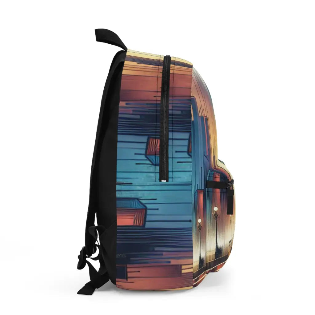 Cityscape at Dusk Backpack One size Bags