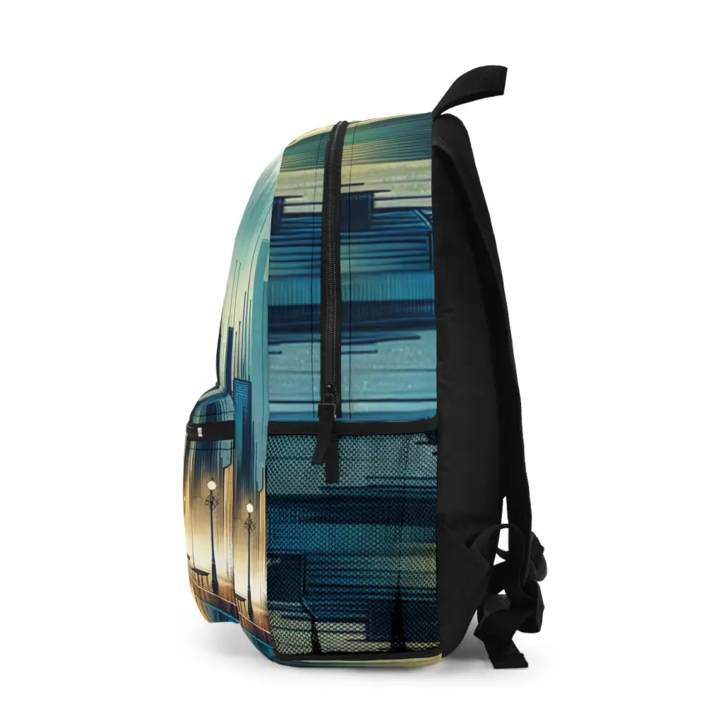 Cityscape at Dusk Backpack One size Bags