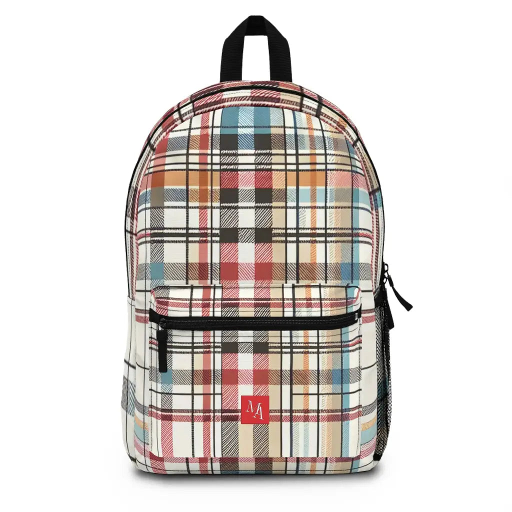 Classic Plaid Design - Backpack - One size - Bags