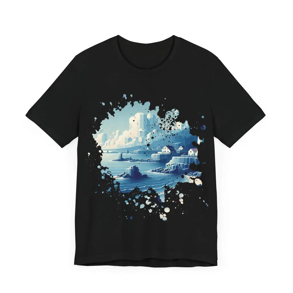 Coastal Beacon Flow - Jersey Short Sleeve Tee - T-Shirt