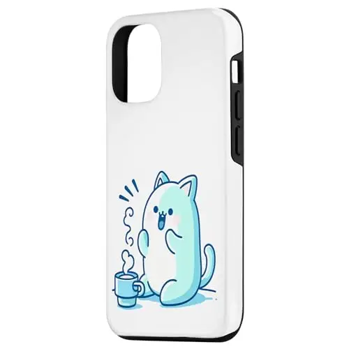 Coffee Cat Delight Case (iPhone Select Model) Wireless