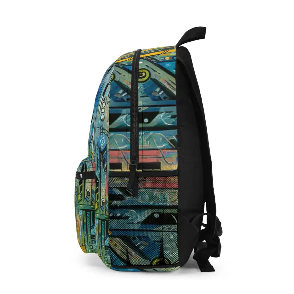 Colorful Abstract Tapestry Backpack One size Bags