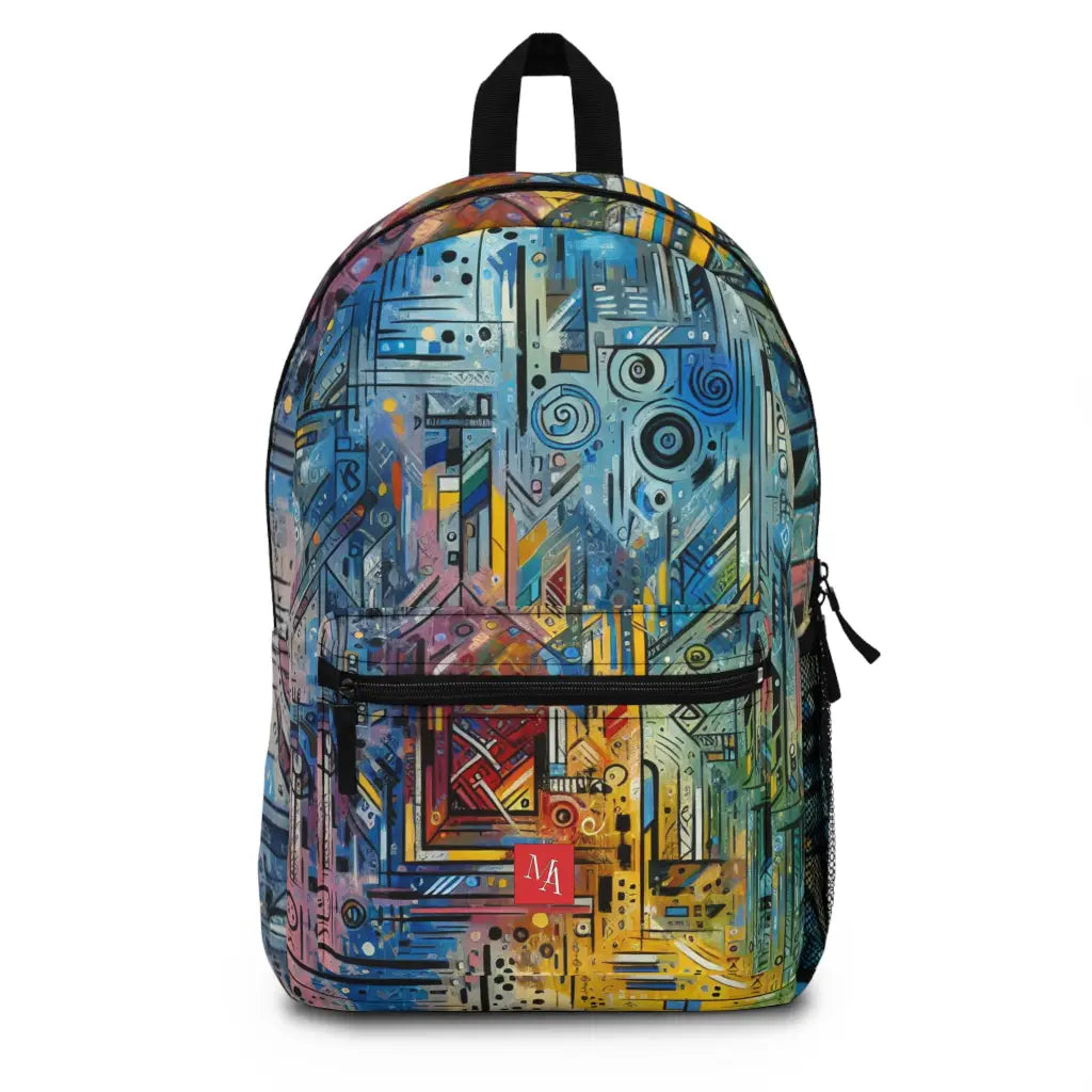 Colorful Abstract Tapestry Backpack One size Bags