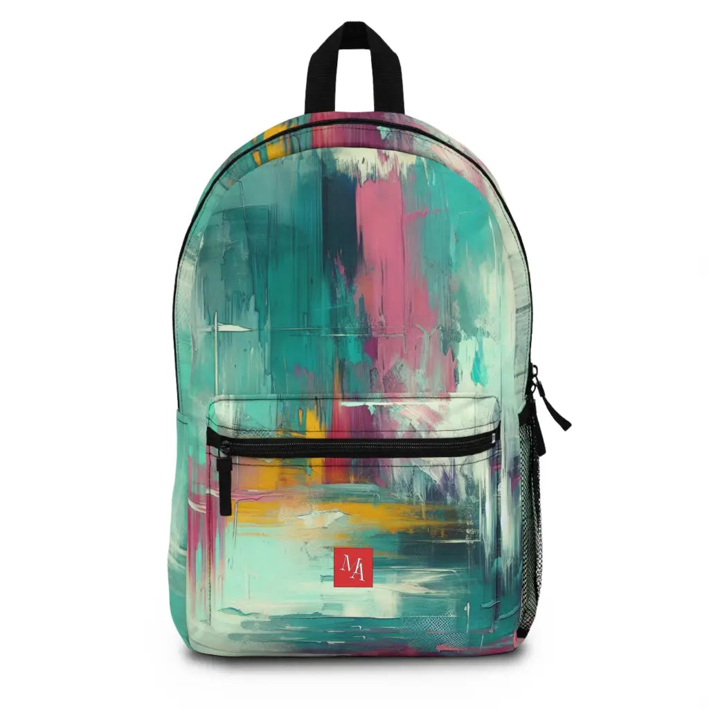 Colorful Canvas Extravaganza Backpack One size Bags