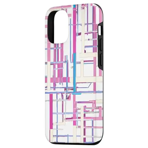 Colorful Connections: Abstract Lines and Shapes Case