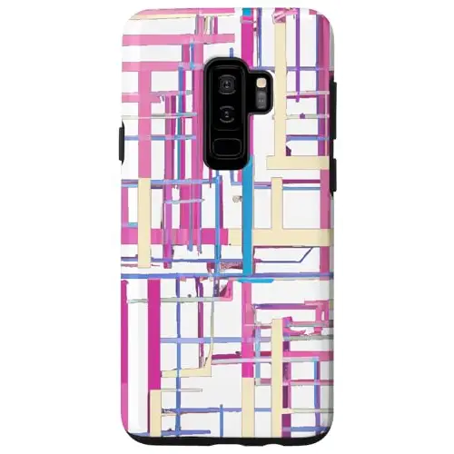 Colorful Connections: Abstract Lines and Shapes Case