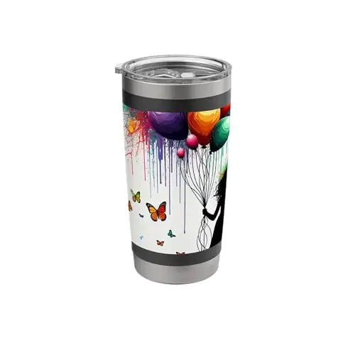 Colorful Dreams: Childhood in Bloom Stainless Steel