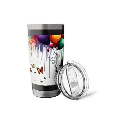 Colorful Dreams: Childhood in Bloom Stainless Steel