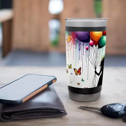 Colorful Dreams: Childhood in Bloom Stainless Steel