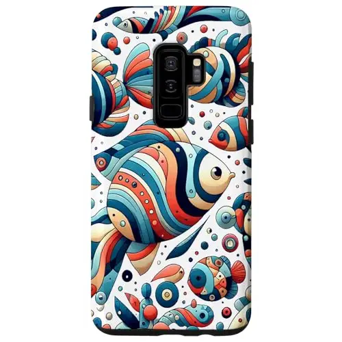 Colorful Fish Navigating an Expansive Ecosystem Case