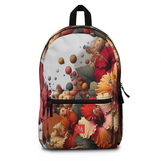 Colorful Garden Tapestry Backpack One size Bags
