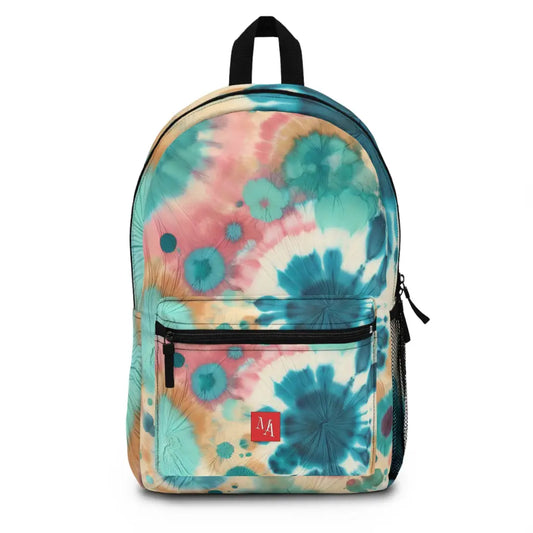 Colorful Ink Explosion Backpack One size Bags