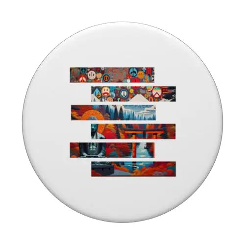 Colorful Mosaic Peaceful Fusion: Contemporary Harmonic