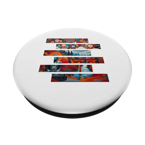 Colorful Mosaic Peaceful Fusion: Contemporary Harmonic