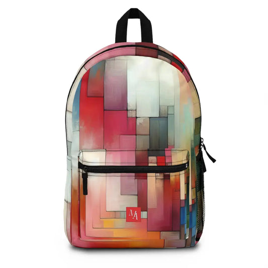Colorful Patchwork Tapestry Backpack One size Bags