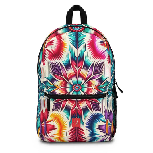 Colorful Patterns of Nature Backpack One size Bags