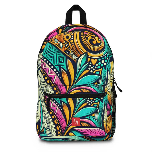 Colorful Patterns of Nature Backpack One size Bags
