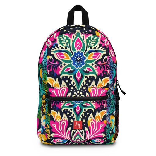 Colorful Patterns of Tradition Backpack One size Bags