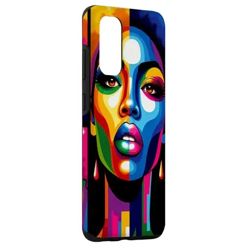 Colorful Portraits of A Stunning African American Woman