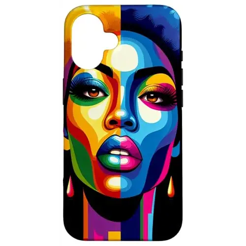 Colorful Portraits of A Stunning African American Woman