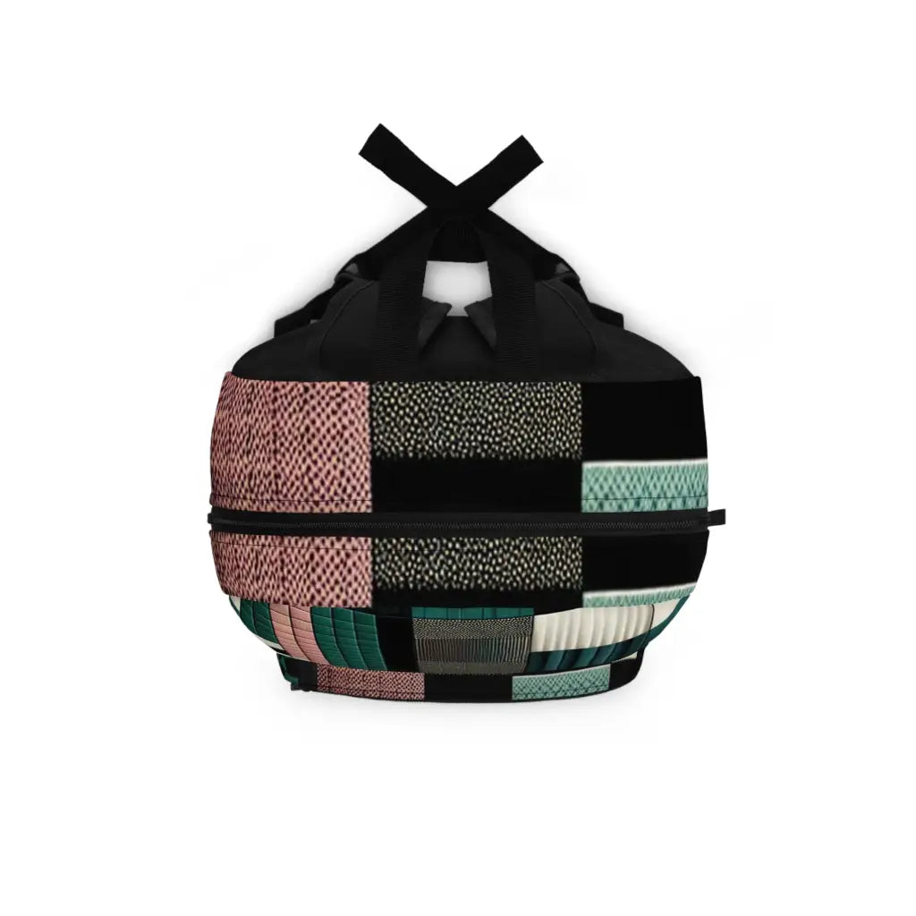 Colorful Tapestry of Shapes Backpack One size Bags