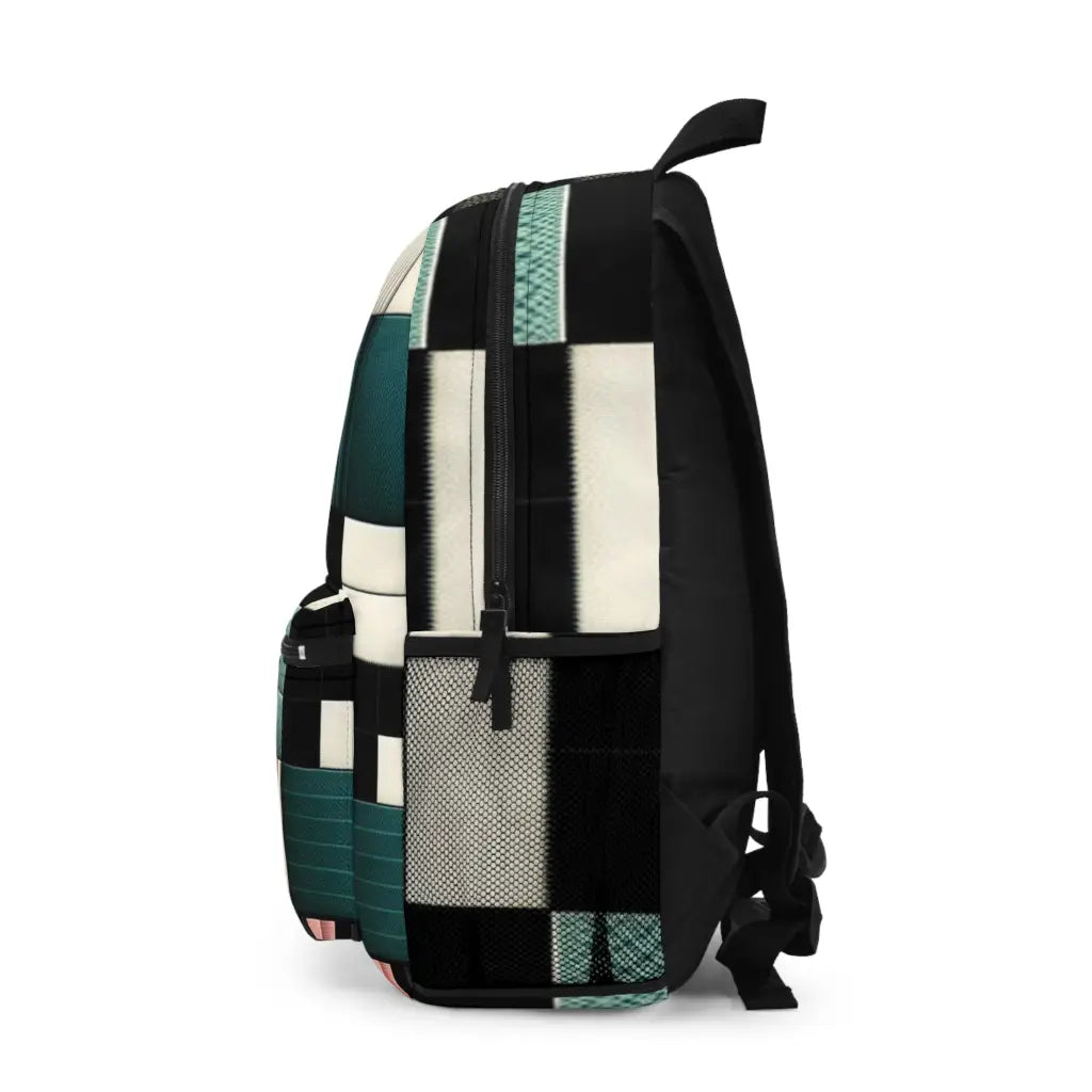 Colorful Tapestry of Shapes Backpack One size Bags