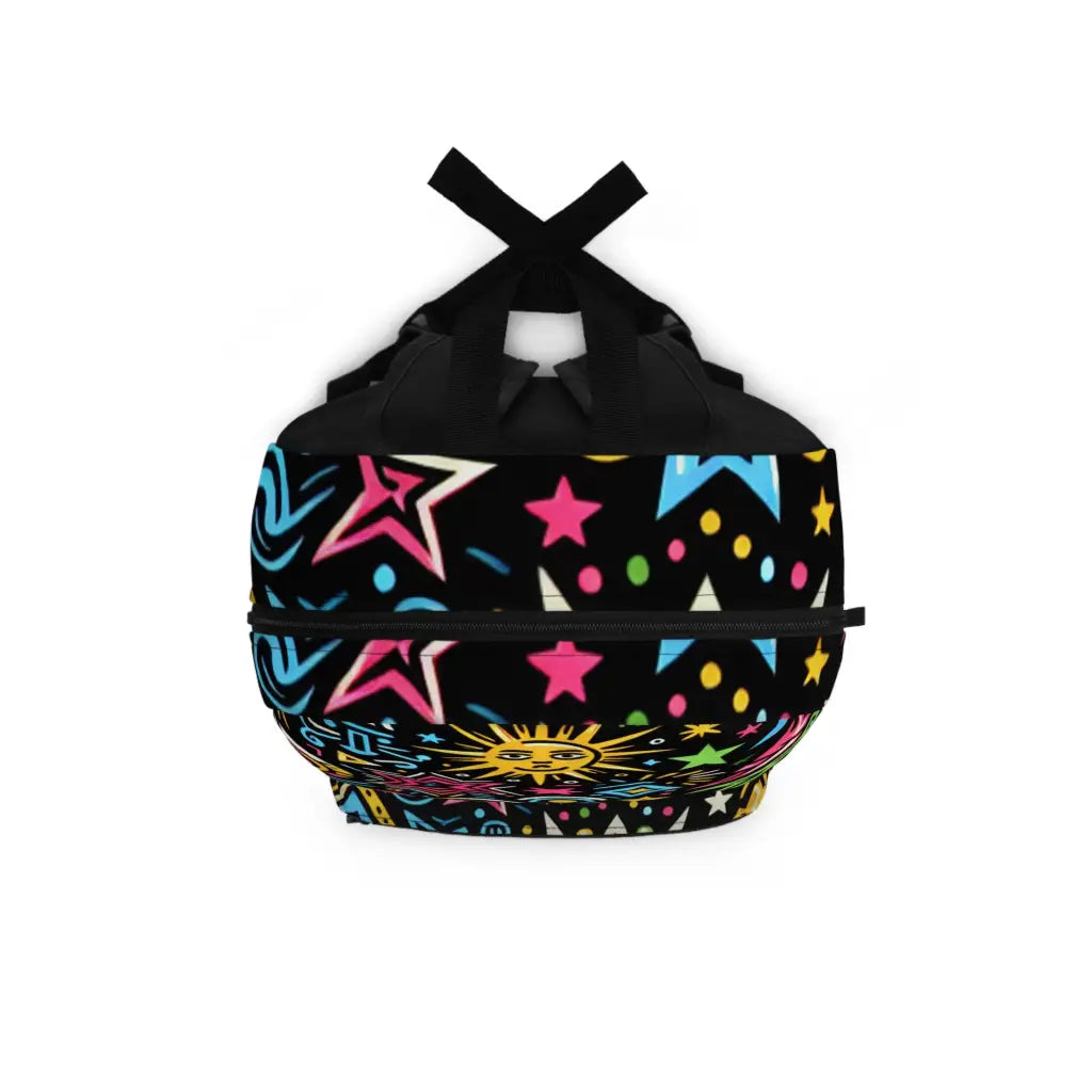 Colorful Whimsy Backpack One size Bags