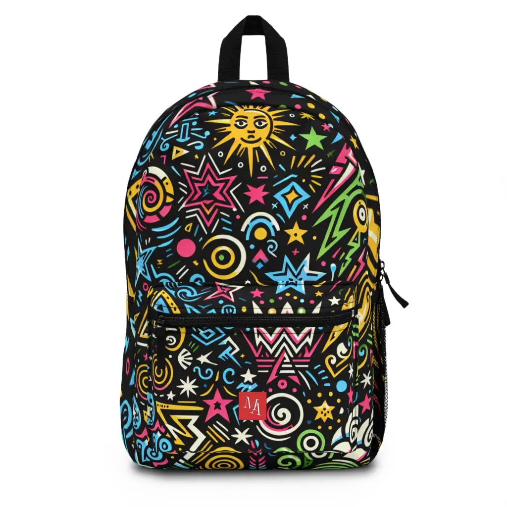 Colorful Whimsy Backpack One size Bags