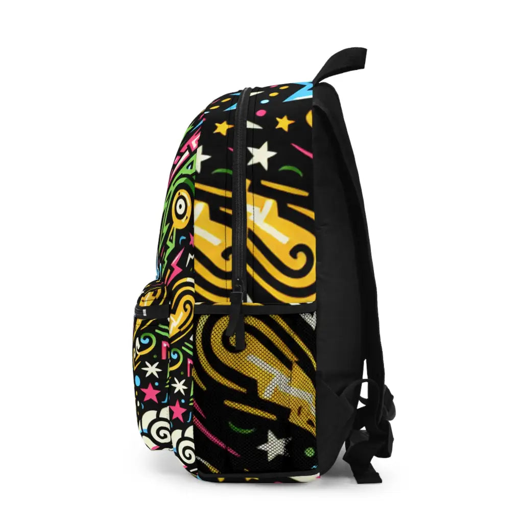 Colorful Whimsy Backpack One size Bags
