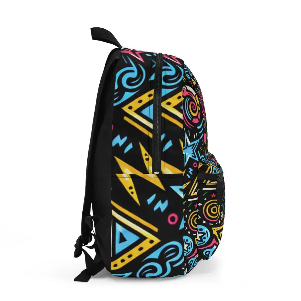 Colorful Whimsy Backpack One size Bags