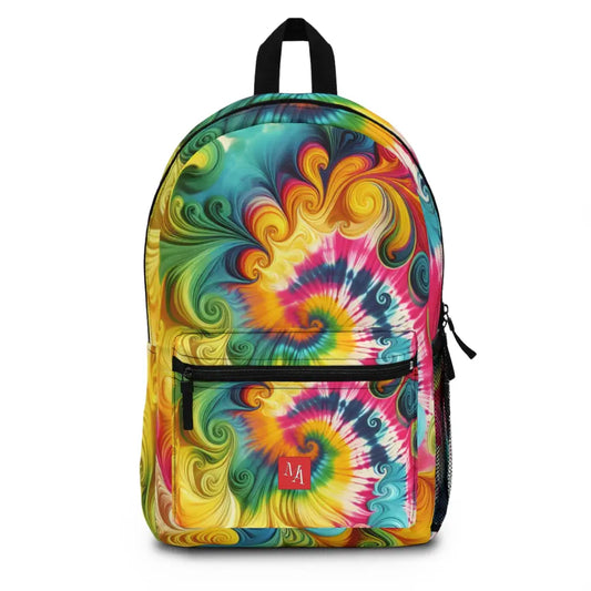 Colorful Whirls of Imagination Backpack One size Bags