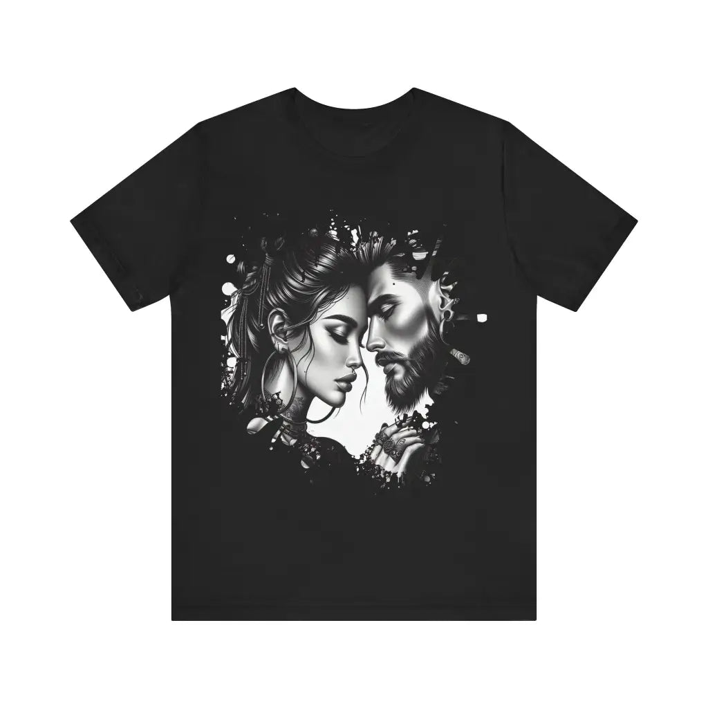 Connected Souls Jersey Short Sleeve Tee Black / S T Shirt