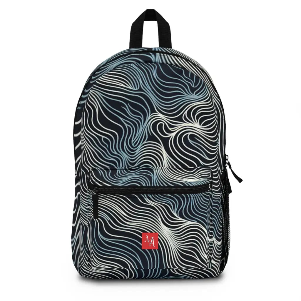 Contours of Light and Shadow Backpack One size Bags
