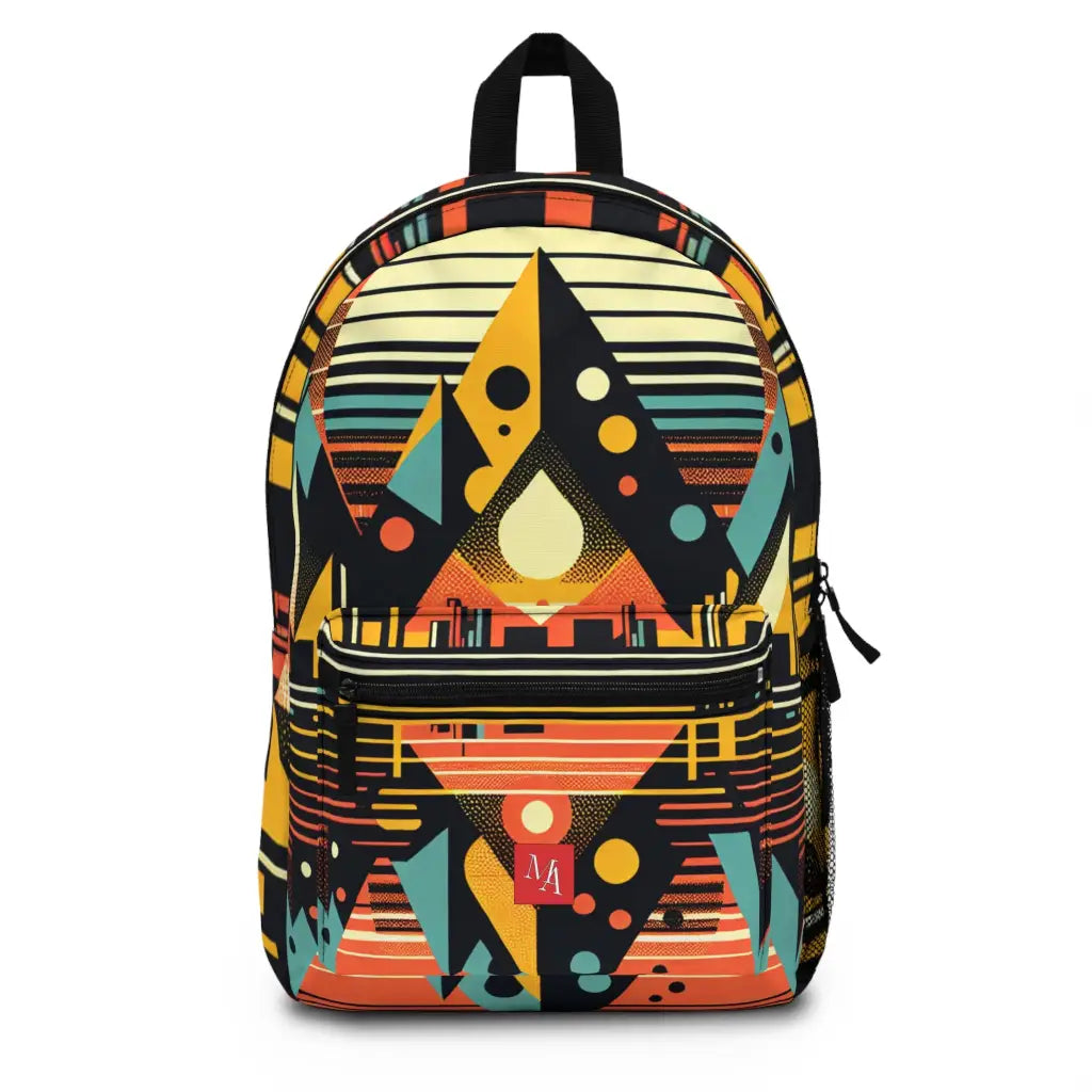 Copy of Geometric Peaks in Motion Backpack One size Bags